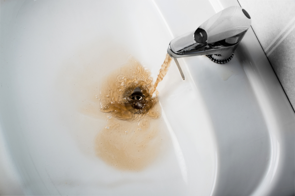 Reliable Plumbing - water heater problems, rust colored water from faucet.